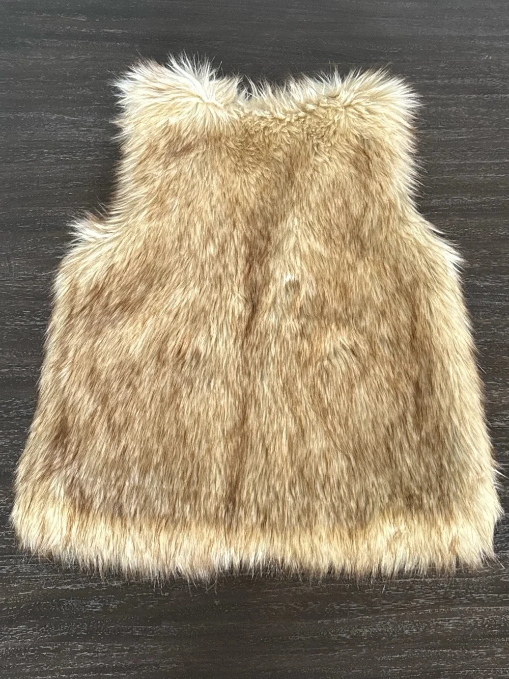 Old Navy Girls Large (10/12) Faux Fur Vest